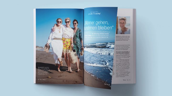 Victoria Magazin, Beispiel Seite
